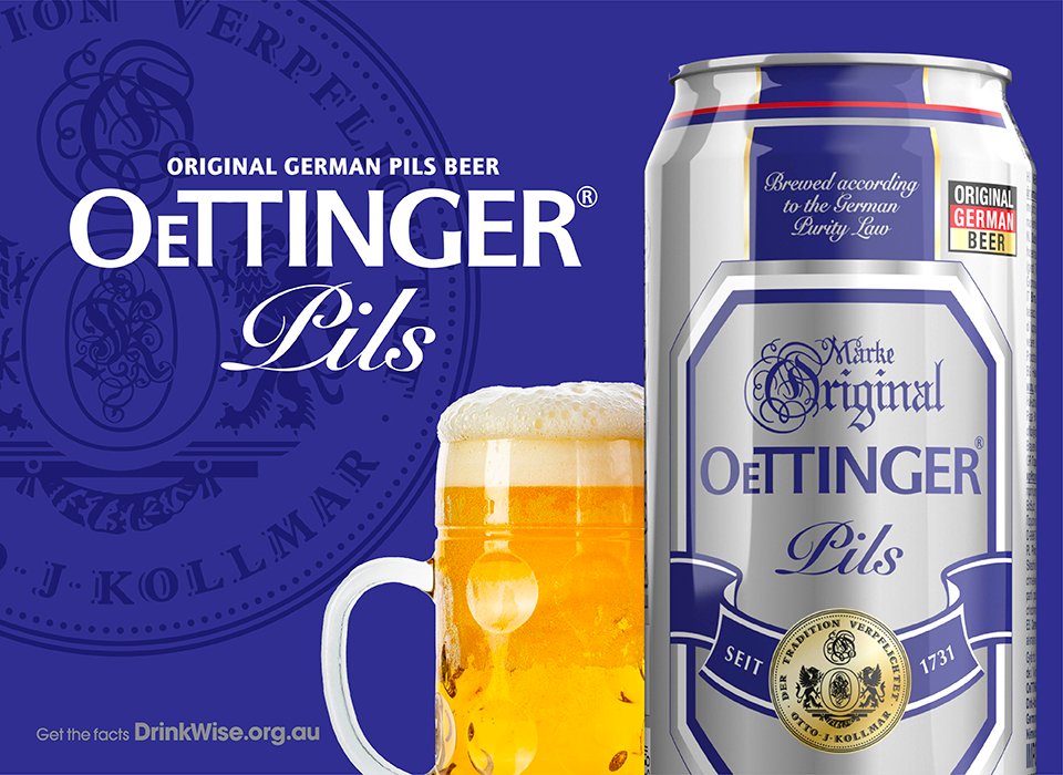 Buy Oettinger Pils Beer Online Australia @ Lowest Price - Dan Murphy's